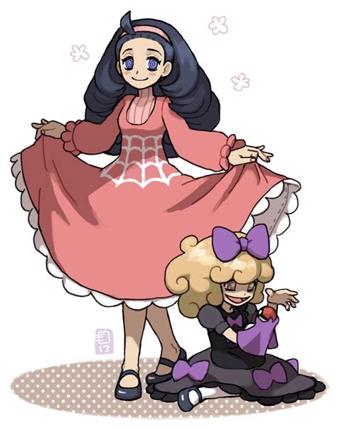 Hex Maniac And Fairy Tale Girl Pokemon And More Drawn By Emlan