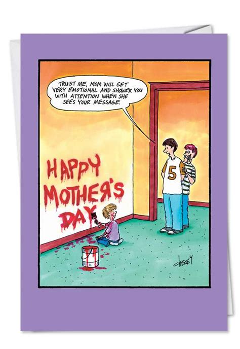 Md Artist Mothers Day Funny Greeting Card