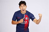 The first pictures of Lee Kang-In at Paris Saint-Germain