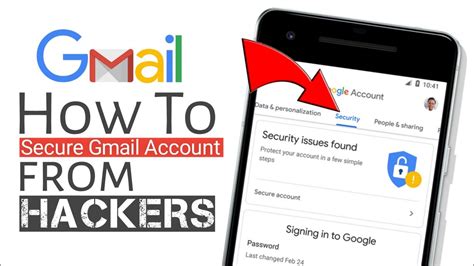How To Secure Gmail Account From Hackers Gmail Security 2 Step
