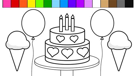 Ideas for svg cocomelon svg files. Learn Colors and Color Rainbow Ice Cream Birthday Cake ...