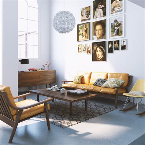 Danish Living Room On Behance