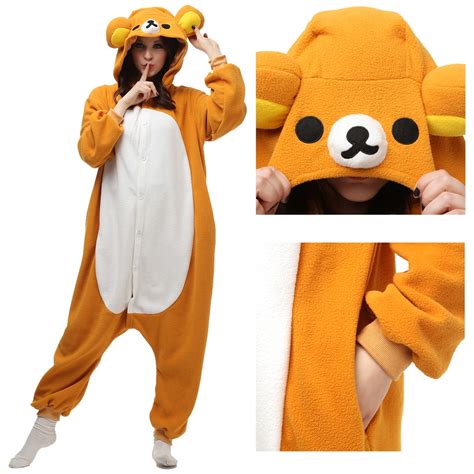 Rilakkuma Onesie Rilakkuma Pajamas For Women And Men Online Sale