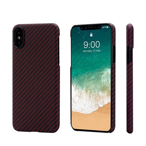 Magnetic Thin Phone Case For Iphone X Pitaka Magez Case