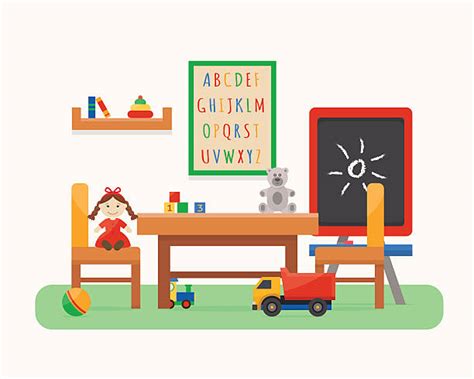 Best Preschool Classroom Illustrations Royalty Free Vector Graphics