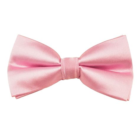 Plain Baby Pink Bow Tie From Ties Planet Uk