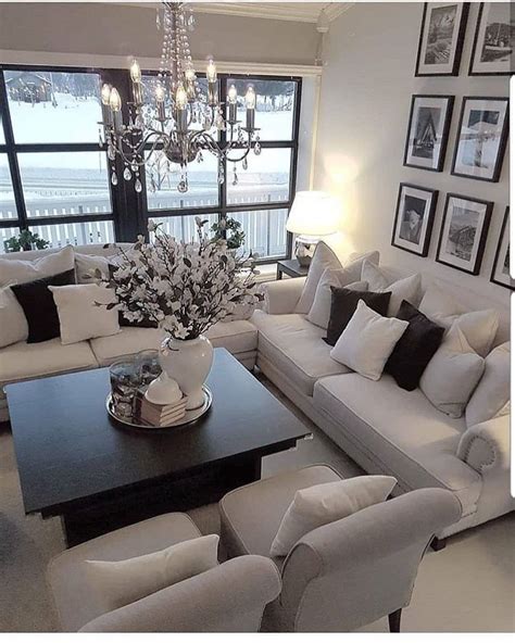 30 White And Black Living Room Ideas Decoomo