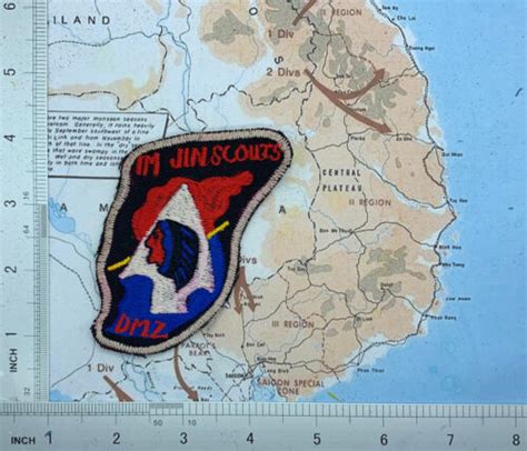 Patch 2nd Infantry Division Imjin Scouts Korean Demilitarized Zone