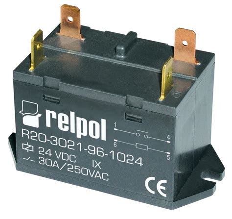 Relay R20 Industrial Relays Relpol Sa