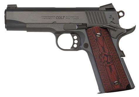 Colt Mfg O4942xe 1911 Combat Commander 9mm Luger 425 91 Blued Carbon
