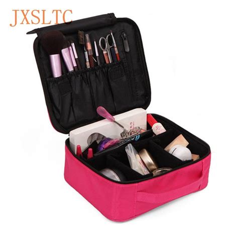Jxsltc Vanity Beautician Travel Professional Cosmetic Bag Neceser Women
