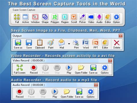 Download New Release Super Screen Capture Shareware