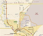 Map of El Paso Texas - TravelsMaps.Com