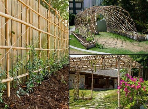 Bamboo Trellis Diy Secret Garden Pinterest
