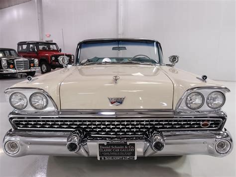 Driving the ford down the road it was easy to tell that the car had been cared about by most people who owned it. 1959 Ford Fairlane 500 Galaxie Sunliner Convertible for sale | Daniel Schmitt & Co.