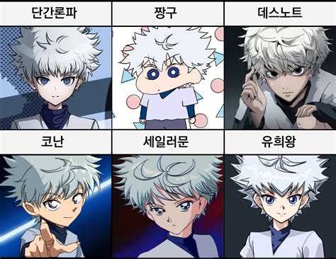 Killua In Other Anime Styles Killua Zoldyck Wallpaper