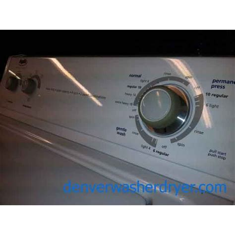 Below you can view and download the pdf manual for free. Inglis by Whirlpool Washer and Dryer set - #785 - Denver ...
