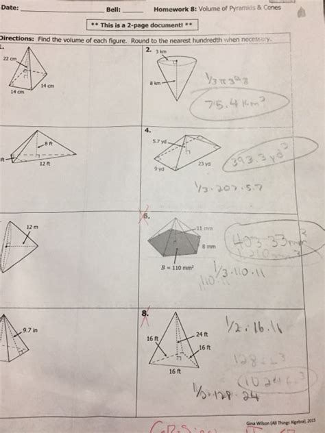 What Is The Volume Of The Pyramid In The Diagram - General ...