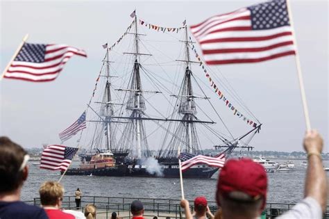 Uss Constitution Makes Annual July Fourth Visit To Boston Harbor Wbur