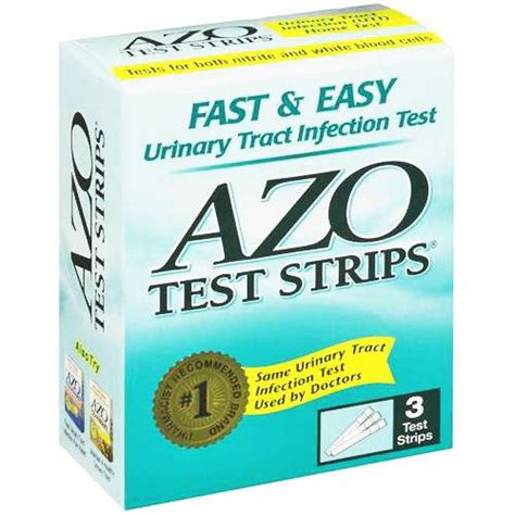 Azo Urinary Tract Infection Home Testing Strips Mountainside Medical