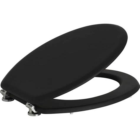 Wilko Matte Black Toilet Seat Wilko