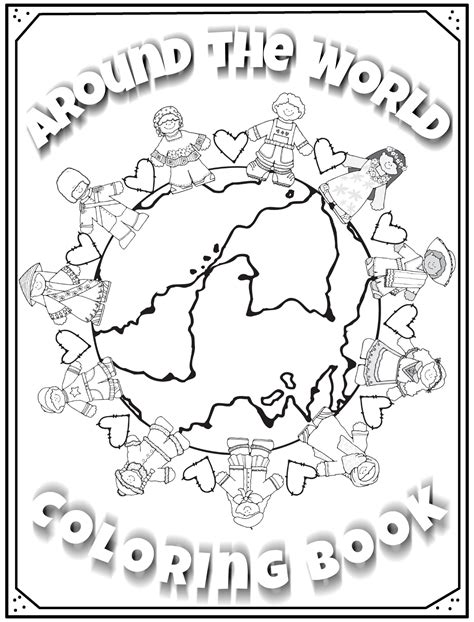 Colors Of The World Coloring Book Coloring Pages