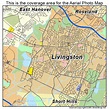 Aerial Photography Map of Livingston, NJ New Jersey
