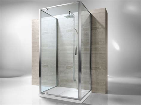 Custom Tempered Glass Wall Shower Cabin JUNIOR GF GA GF By VISMARAVETRO Design Centro Progetti
