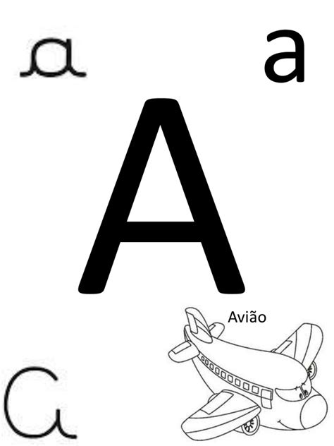 Alfabeto Em Letra BastÃo De Forma Para Imprimir Alfabetos Lindos
