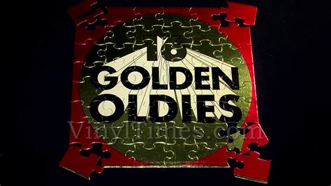 Various Artists 16 Golden Oldies Album Cover Jigsaw