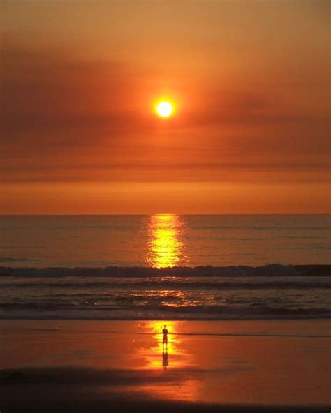 Ocean Beach Sunset A Photo From California West Trekearth Beach