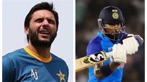 Shahid Afridi Says Pakistan ‘dont Have A Player Like Indias Hardik Pandya Cricket