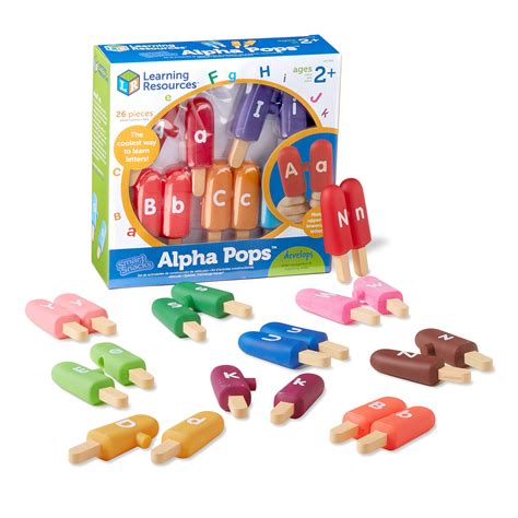 Buy Learning Resources Smart Snacks Alpha Pops 26 Pieces Age 2 Toys