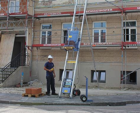 Inclined Hoist For Roofers Construction Workers Geda