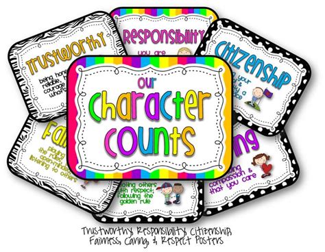 Our Character Counts | Character Counts | Pinterest