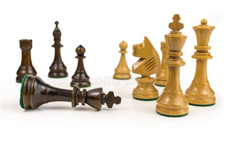 Chess King Stock Photo Image Of Challenge Lose Piece 75096398