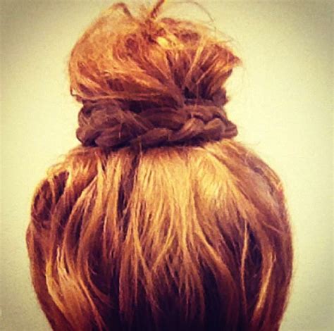 instagram insta glam top knots we re loving this week braided top knots top knot hairstyles