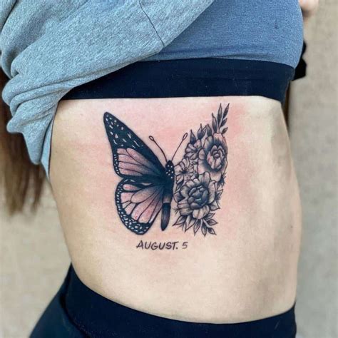 Aggregate 77 Butterfly Tattoos Ribs In Eteachers