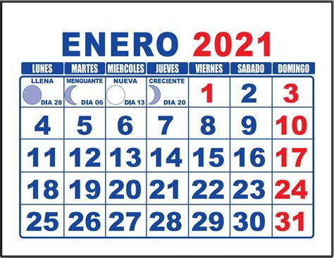 Calendario Mini 2021 Cata Belen