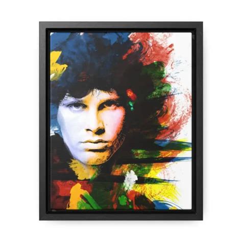 Jim Morrison And The Doors Exclusive Art Piece Gallery Canvas Wraps