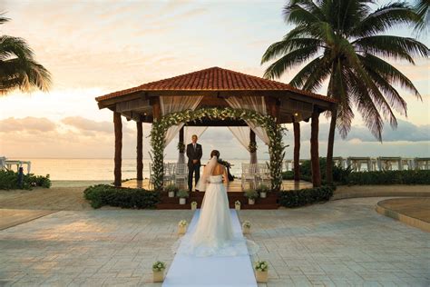 The Royal Playa Del Carmen Beachfront Wedding Gazebo Weddings Made