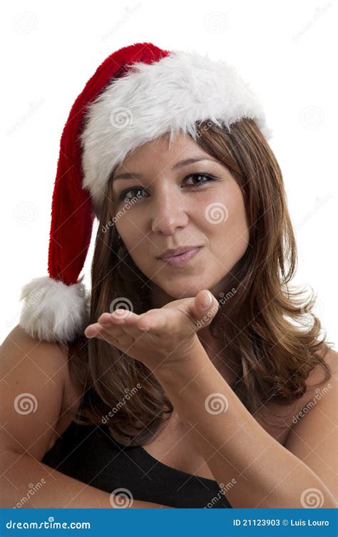 圣诞节时间 库存图片 图片 包括有 节假日 相当 夫人 姿势 可爱 圣诞节 工作室 女性 21123903
