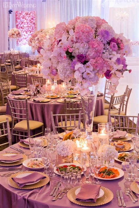 Beautiful Pink And Purple Wedding Elegantwedding Ca Pink Purple Wedding Purple Wedding