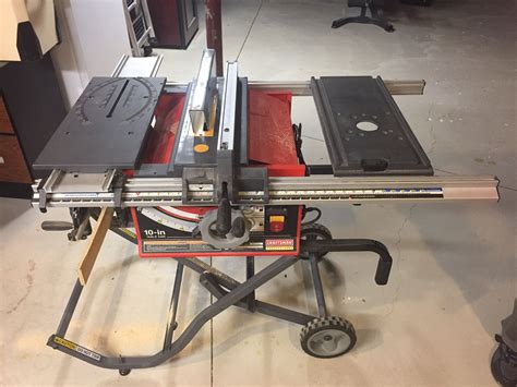 Craftsman Model No 315 218290 Table Saw For Sale In Strongsville OH