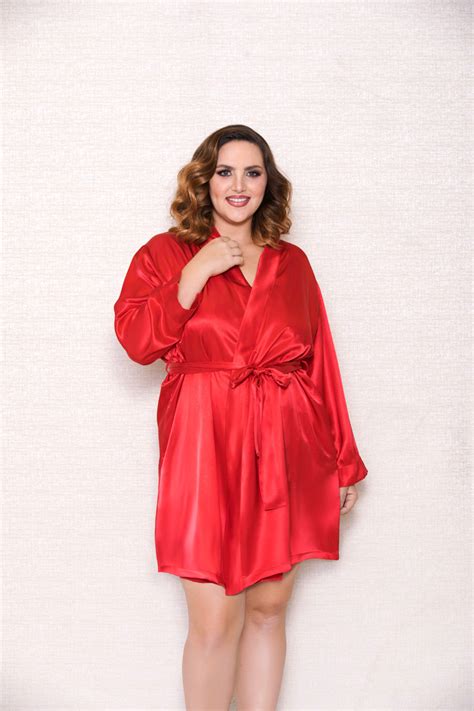 Sexy Hot Seductive Sensual Bedroom Satin Robe Lingerie Adult Women Plus Size Ebay