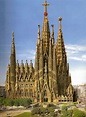 Imagen | Arquitectura de catedrales, Basílica de la sagrada familia ...