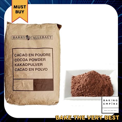 Barry Callebaut Cocoa Powder 250g 500g 1kg Shopee Malaysia