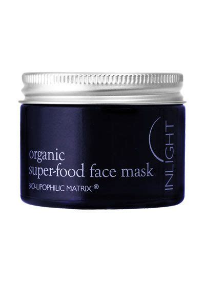 Inlight Superfood Mask Organic Face Mask Rejuvenating Face Mask