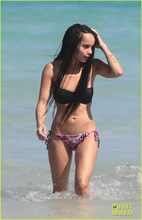 Zoe Kravitz Shows Off Her Amazing Bikini Body In Miami Photo Bikini Zoe Kravitz