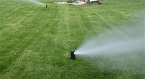 Add a starter seed fertilizer to the lawn to help the grass seed sprout faster. Lawn Sprinkler System Blow Outs In St. George, Utah